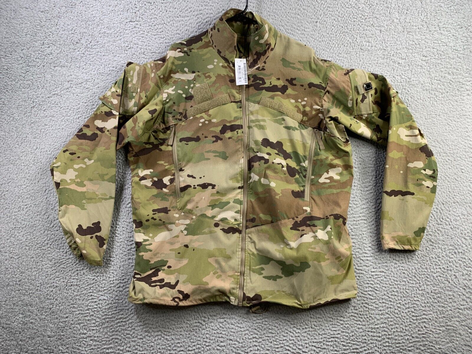 Military Jacket Mens Large Wind Cold Weather Gen III L4 Level 4 OCP Multicam