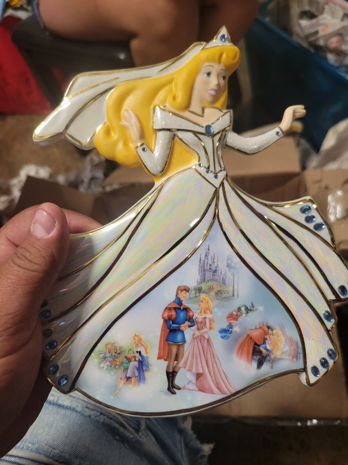 Visions of Enchantment Disney Princess Wedding Bradford Exchange LOT OF 11