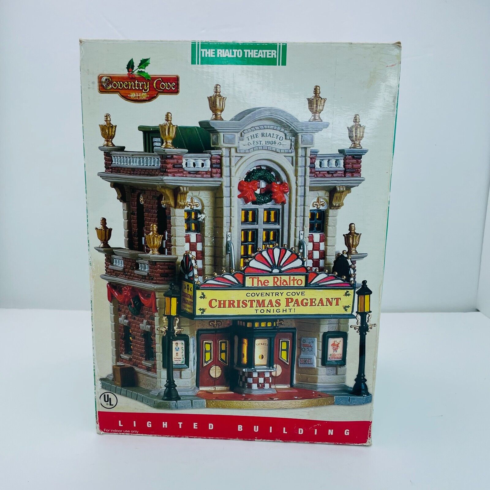Lemax Coventry Cove The Rialto Theater 2005 Christmas Pageant Porcelain Building