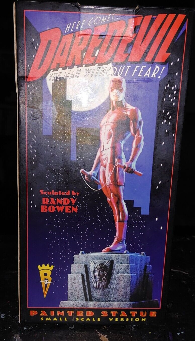 2001 Randy Bowen Marvel Red Daredevil Statue #0465/4000 - Many Great Items