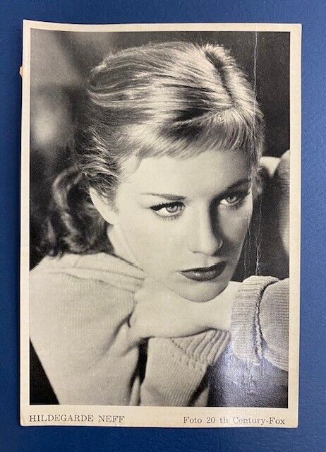 HILDEGARDE NEFF 5x7 Vintage Photo Movie Memorabilia Hollywood Actress.