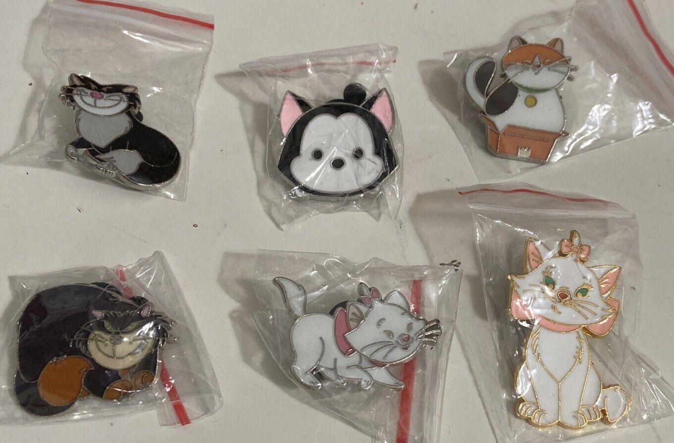 Disney CATS only Pins lot of 6