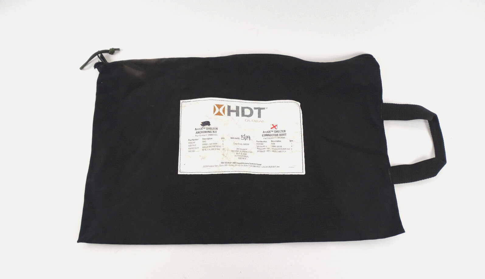 HDT Global Zipper Storage Bag