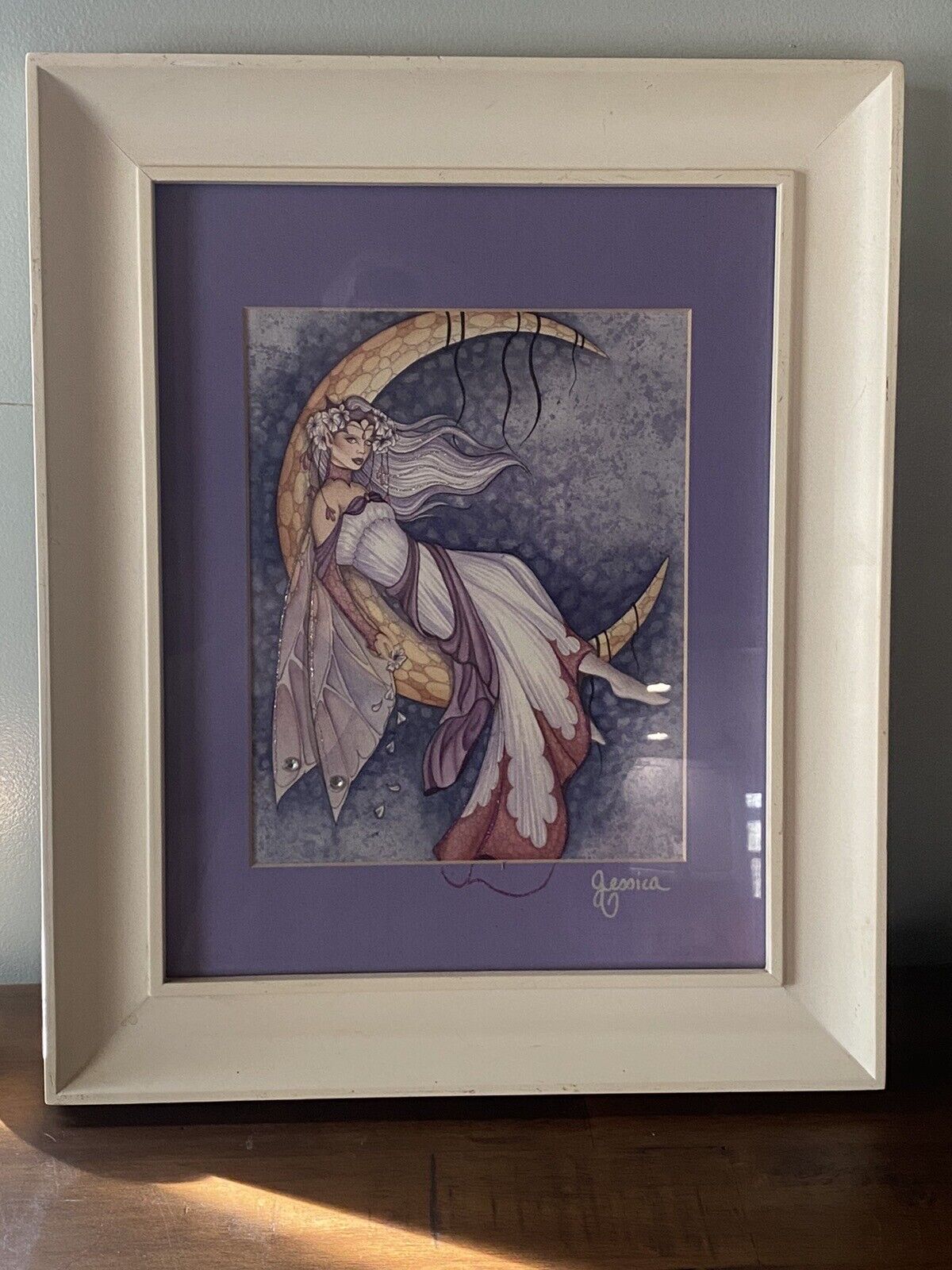 Embellished Fairy Print By Jessica Galbreth
