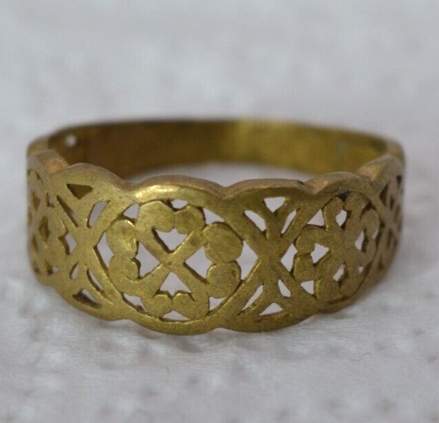 Very Rare Ancient RING Bronze Antique Roman Artifact Very Stunning Ring Amazing