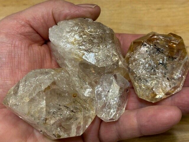 #593 Natural Quartz Crystal pieces from Fonda, NY (aka Herkimer Diamond)