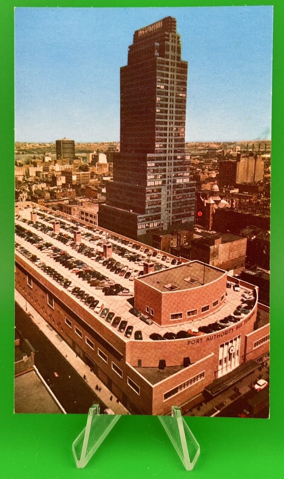 Vintage Postcard New York City Port Authority Bus Terminal