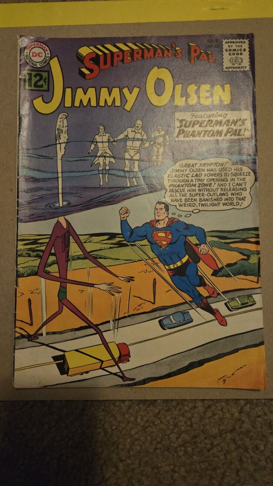 1962 Superman\'s Pal Jimmy Olsen Number 62