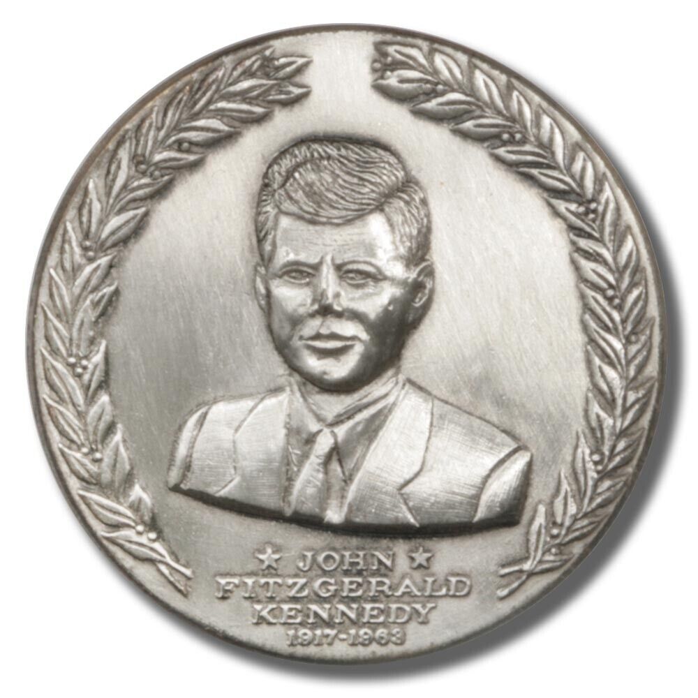 John F. Kennedy Assassination silver medal