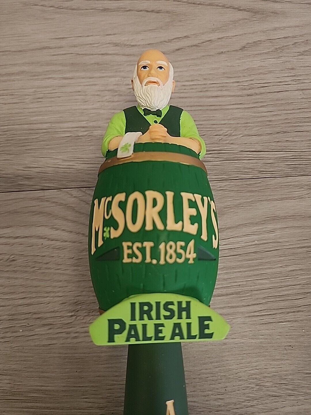 Vintage McSorley\'s Irish Pale Ale Tap handle NOS