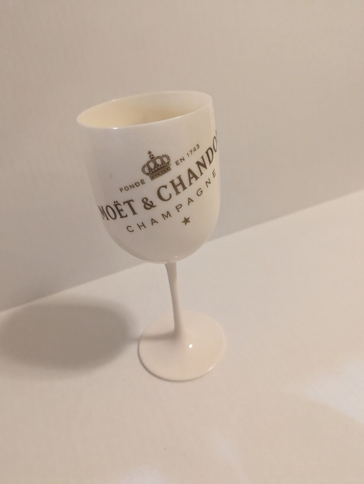 Moet Chandon Plastic Champagne Cup Rare Limited Edition Sparkling Wine Glass 