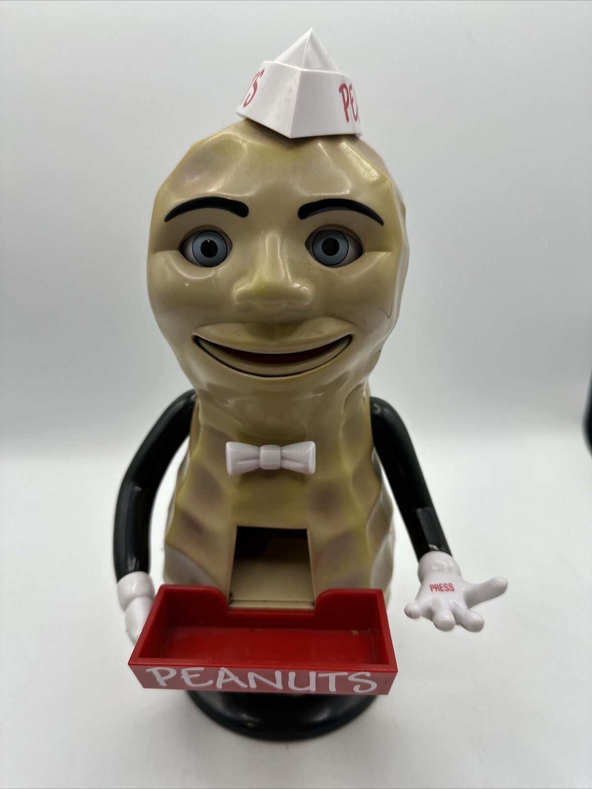 2001 Original “Peanut Dispenser” Talks, Eyes & Mouth Move, Dispenses Peanuts