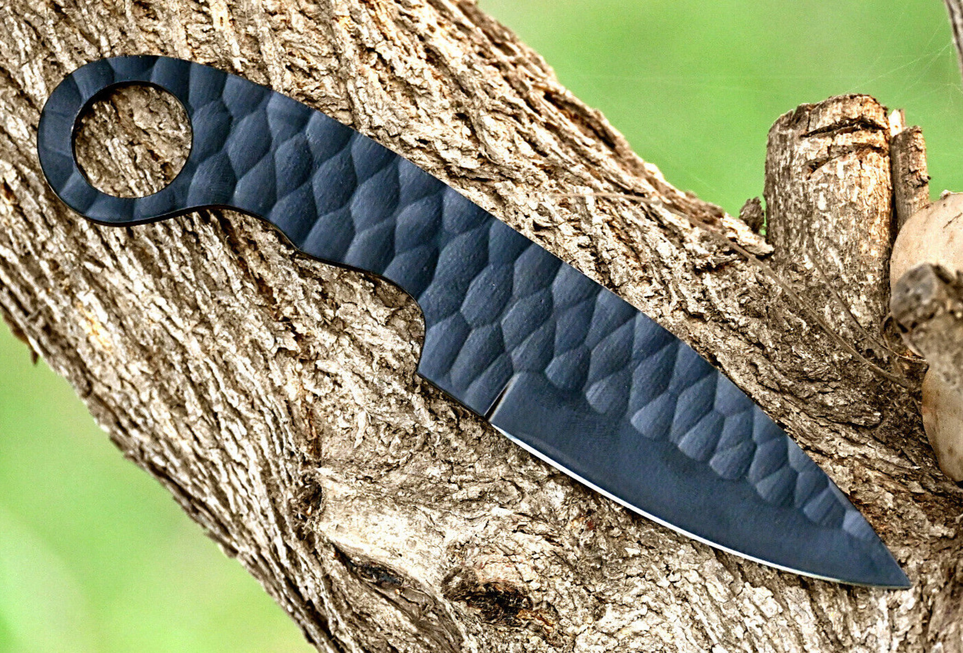 Custom Made Tactical Hunting Knife Blank Blade -Forged Carbon Steel Blade 2715