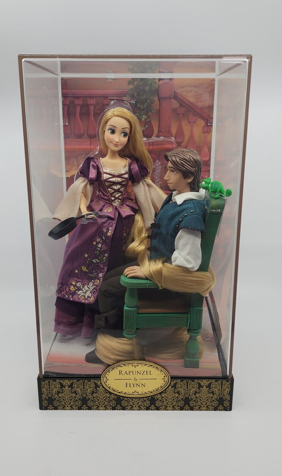 Disney Rapunzel And Flynn 12” fairytale designer limited edition 4195/6000
