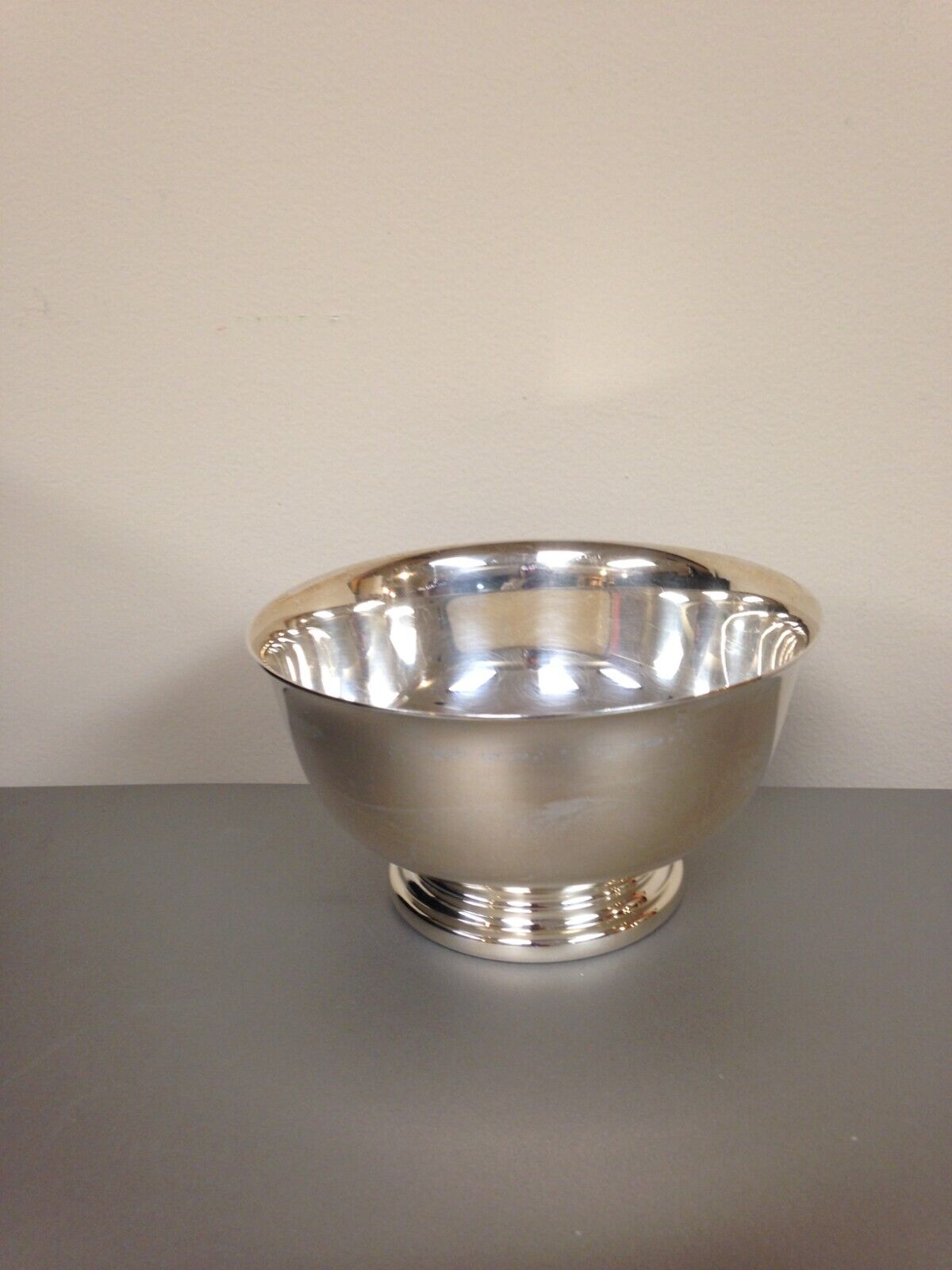 Vintage Gorham EP YC778 Silver Plated Footed Serving Bowl 5\
