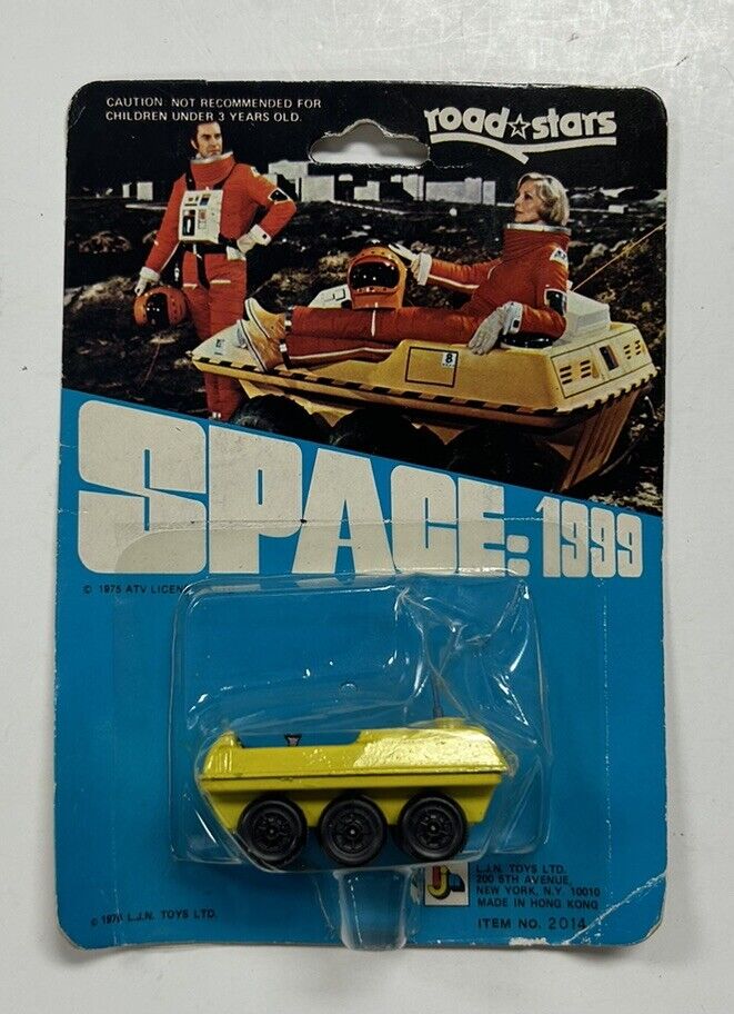 Vintage 1975 L.J.N. Road Stars SPACE 1999 Moon Buggy Die Cast MOC