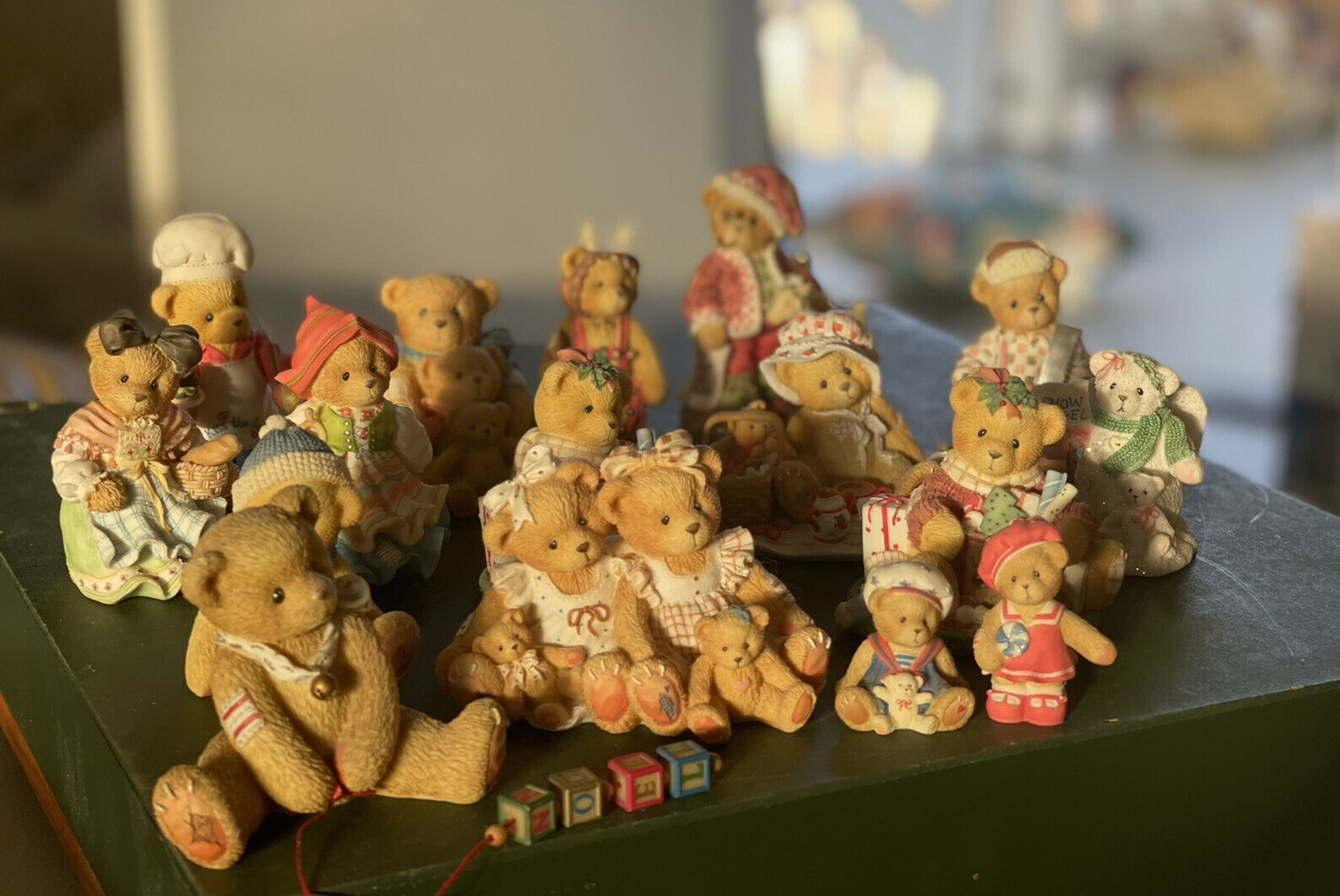 Lot 36 (and 3 Free )Assorted Cherished Teddies and Enesco Lucy (NO BOX) Used