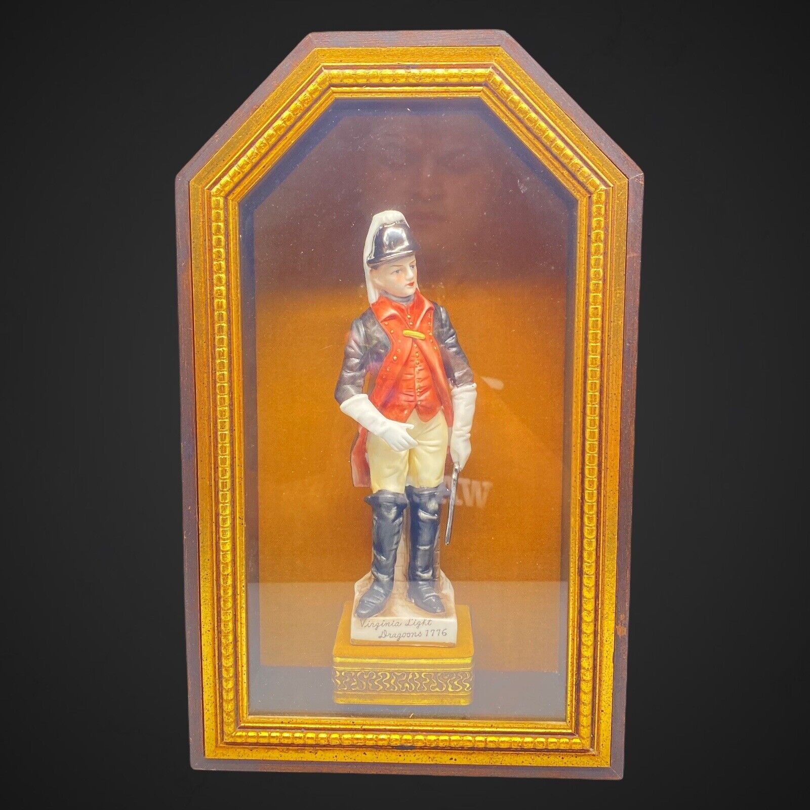 Vintage O\'neal Soldiers Virginia Light Dragoons 1776 Soldiers Figurine Manko