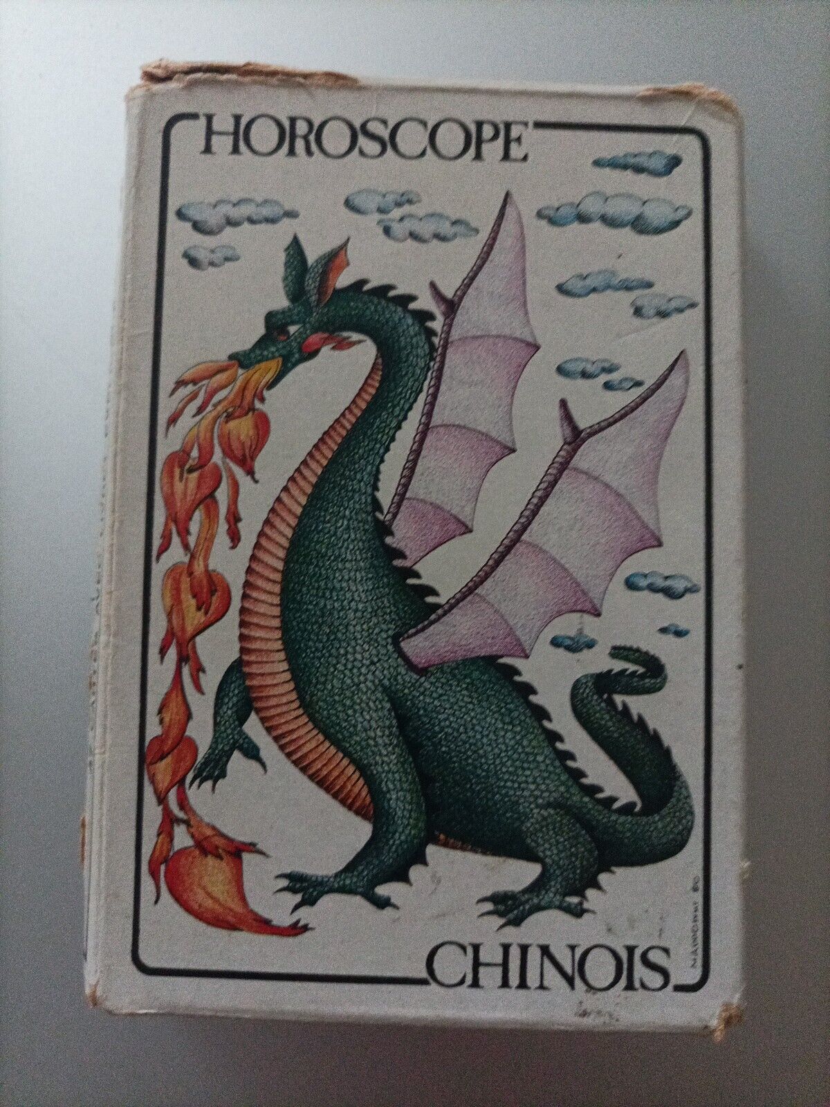 Chinese horoscope tarot, 47 cards without instructions, Grimaud 1988