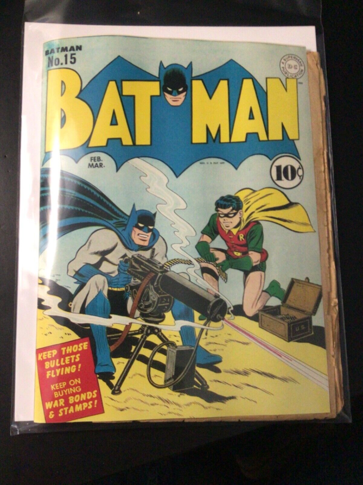 D.C. Comics, Batman #15, 1943, Catwoman New Costume,  PR Read inside