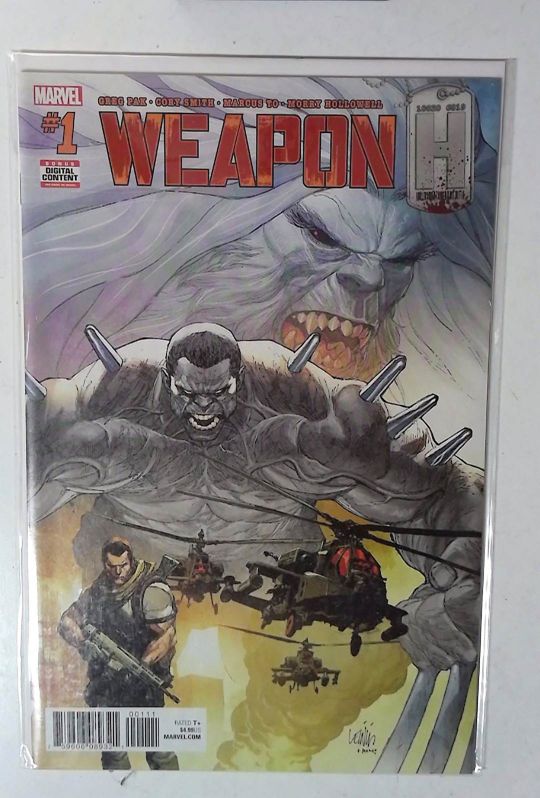 Weapon H #1 Marvel Comics (2018) NM 1st Print Comic Book