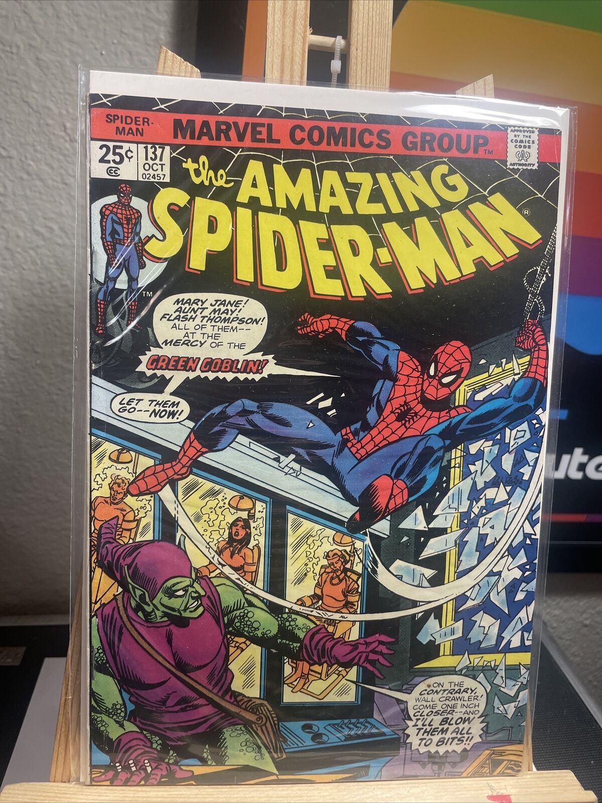 The Amazing Spider-Man #137 (Marvel Comics October 1974)