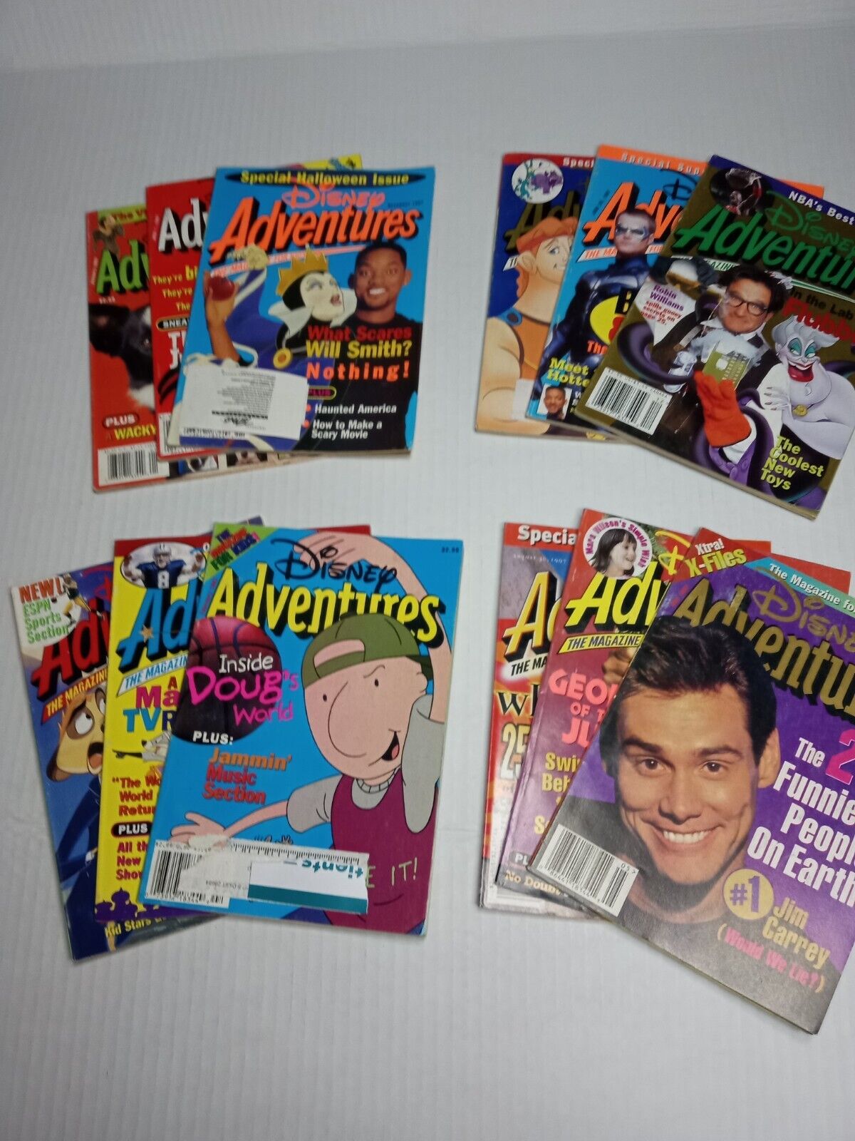 Disney Adventures/Lot Of 12 Issues 1997