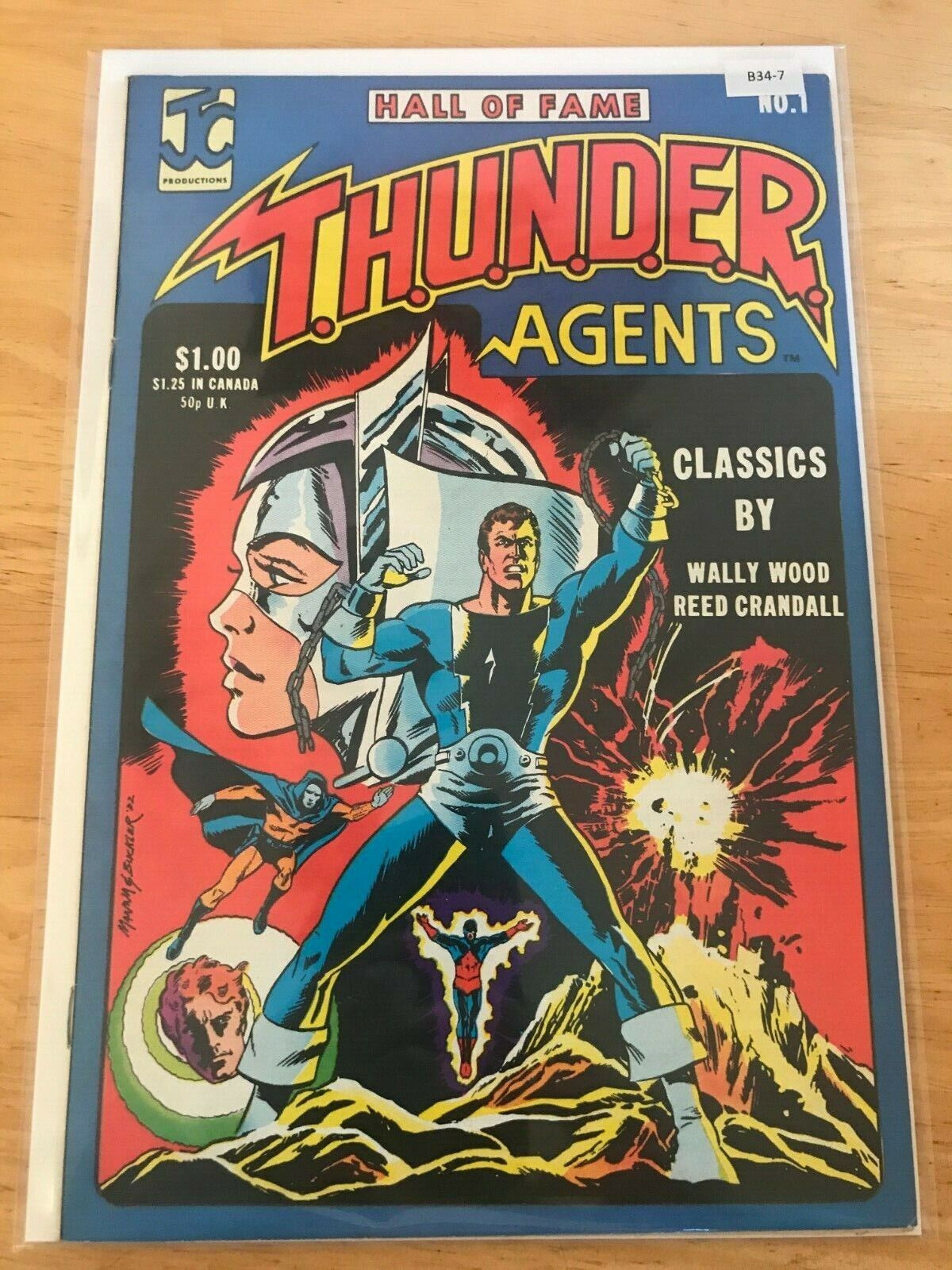 Thunder Agents 1 - High Grade Comic Book - B34-7