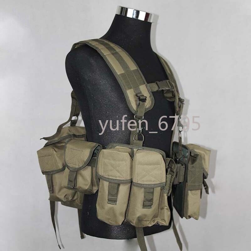 Russian Army Lazutchik Fsb Alpha Tactical Chest Vest Magazine Hanging Bags New