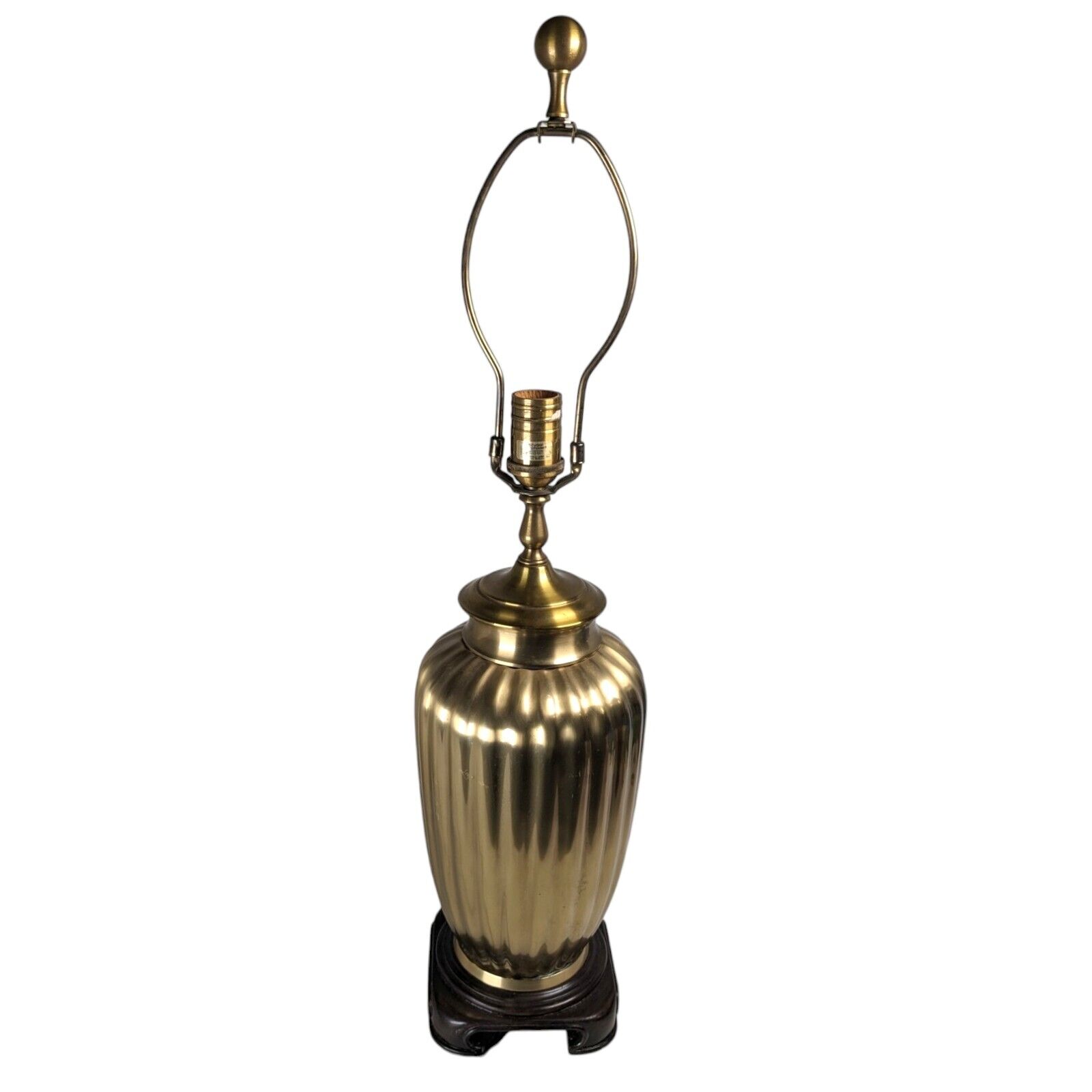 Wildwood Table Lamp Gold Asian Design Ginger Jar Urn Cherry 28\