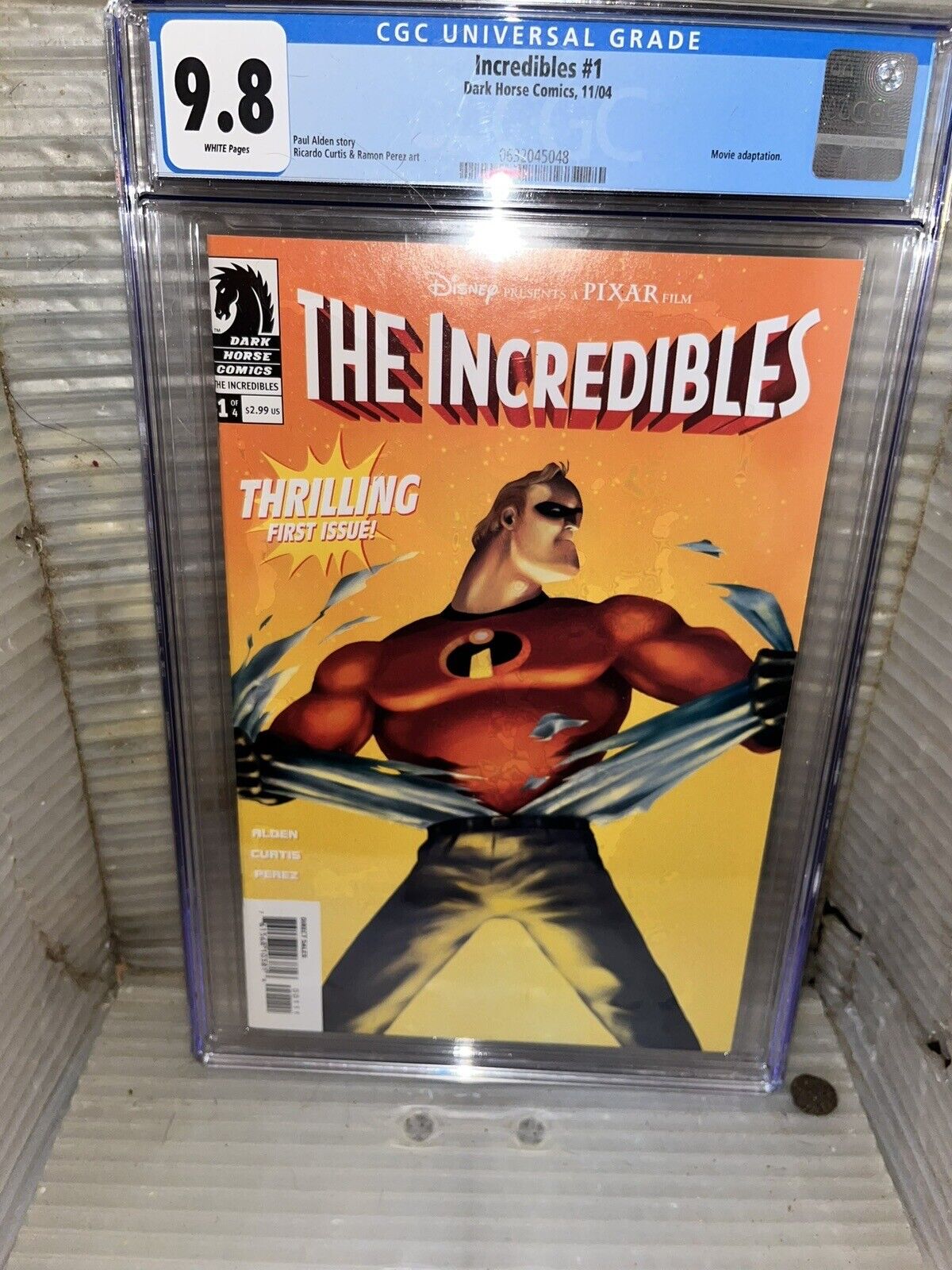 The Incredibles #1 CGC 9.8 Rare Pixar