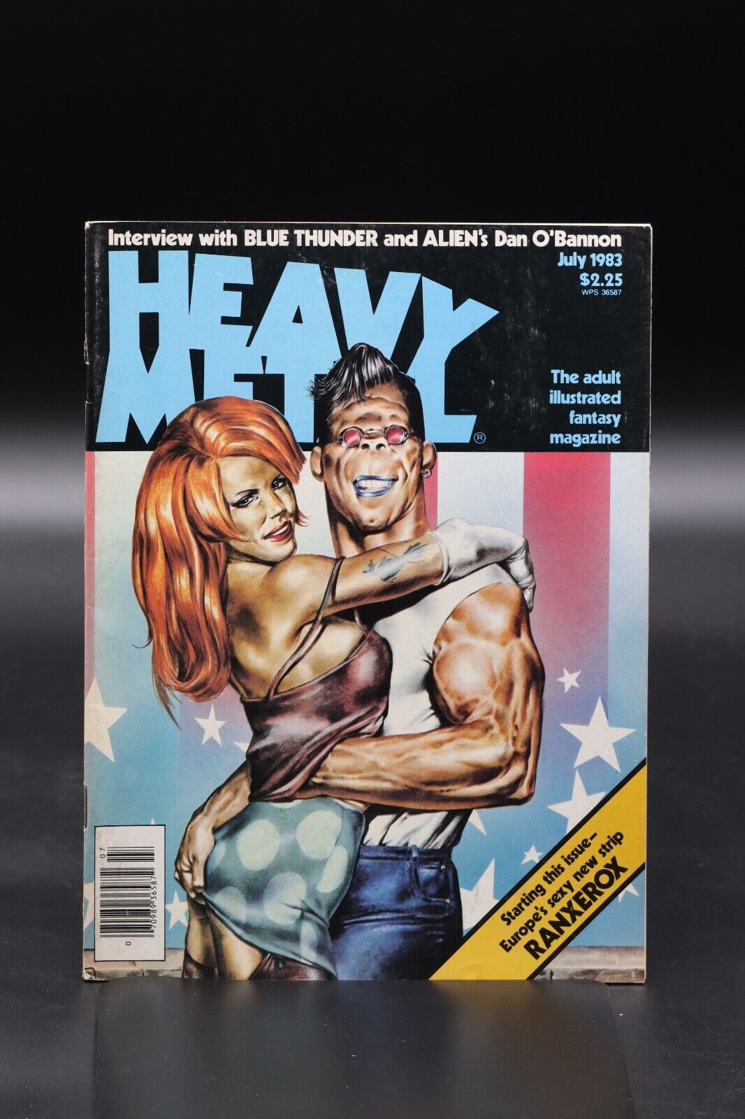 Heavy Metal Magazine (1977) July 1983 1st Ranxerox Liberatore Sauri Bilal FN+