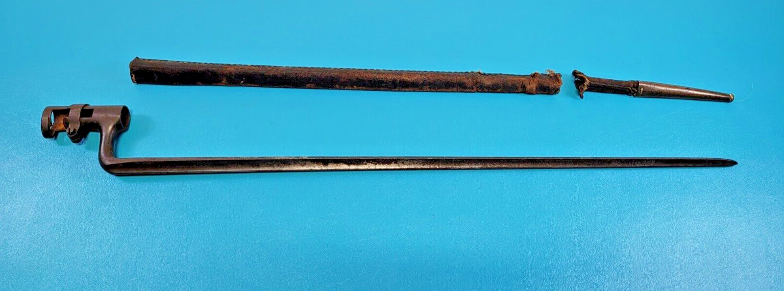 Spanish Model 1871 Rolling Block Rifle Socket Bayonet Spain