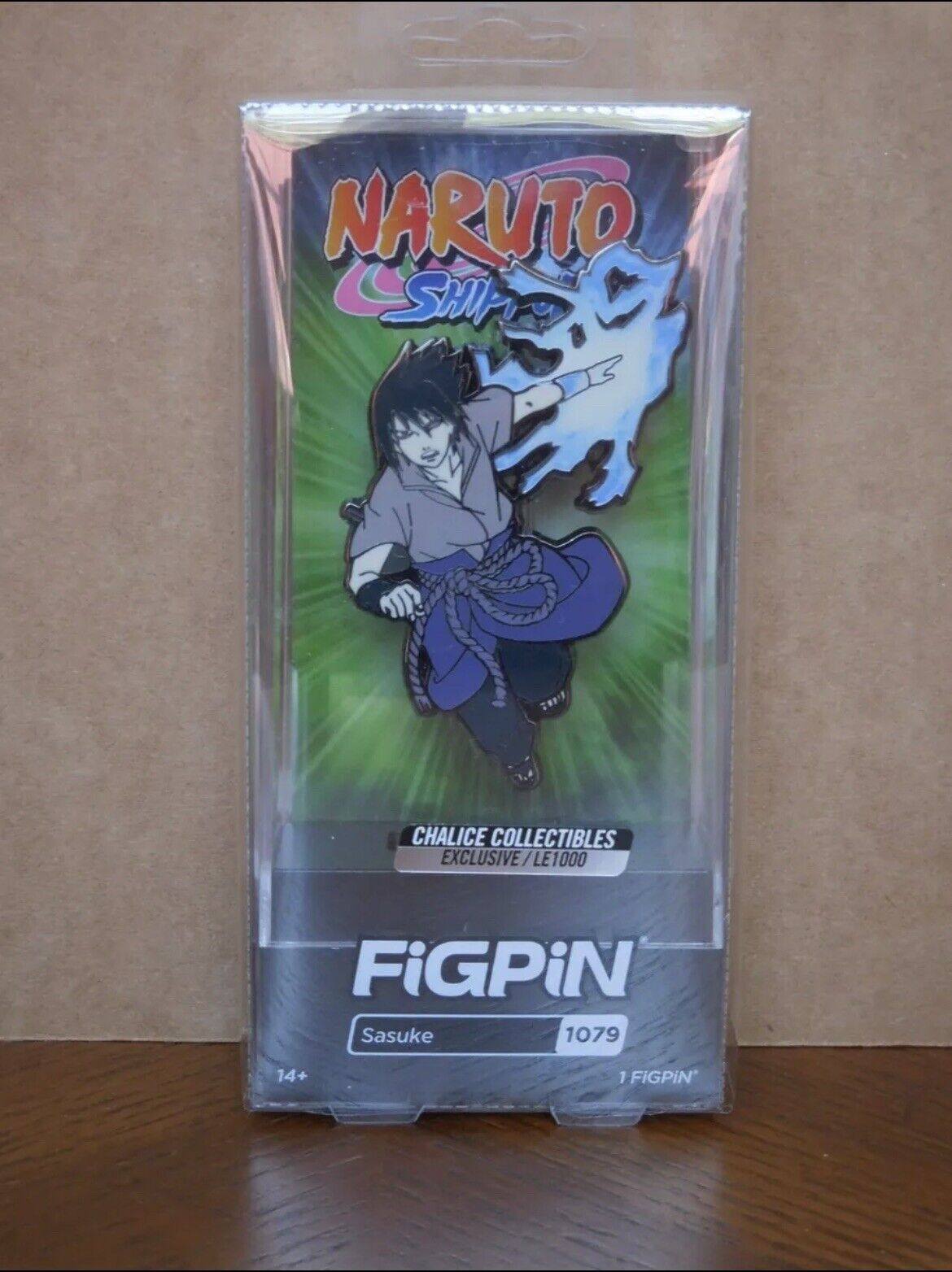 FiGPiN Naruto Shippuden Sasuke GITD 2023 ECCC (LE 1000)