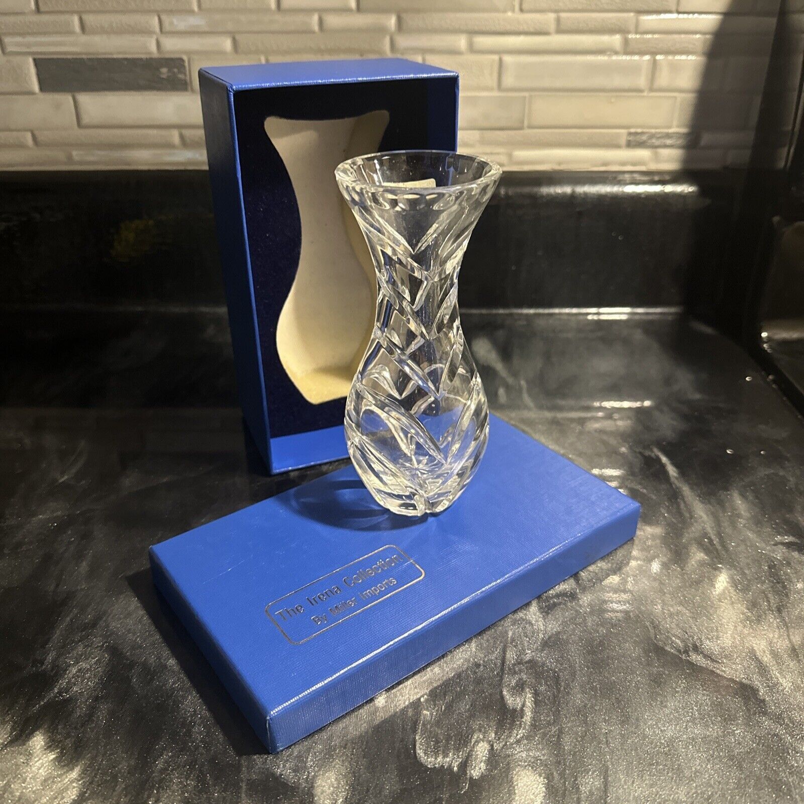 Miller Import 24/Lead Crystal Vase from the Irena Collection