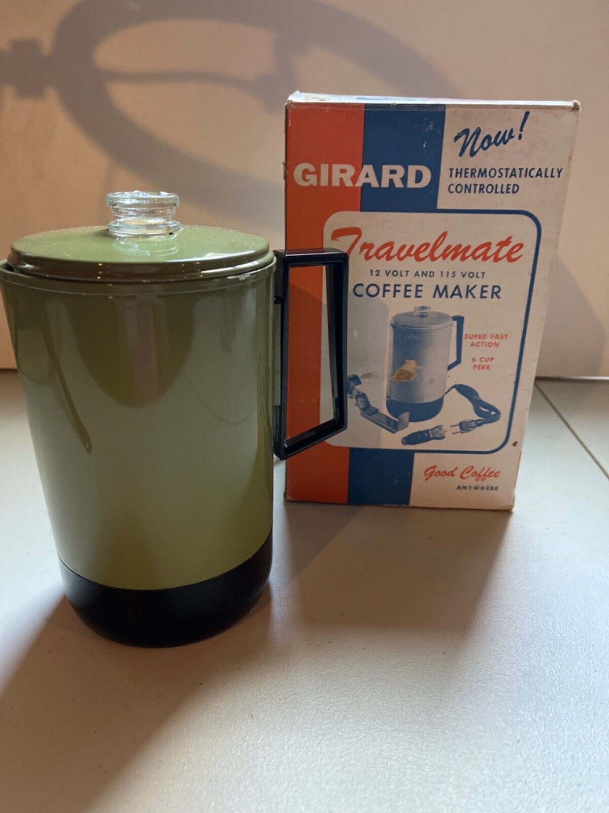 Vintage Girard Travelmate Coffee Maker untested