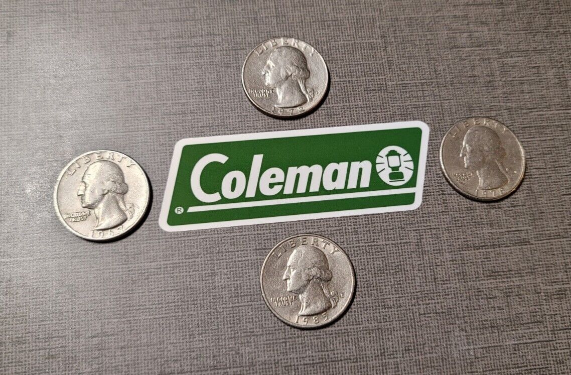 Coleman Sticker Decal \