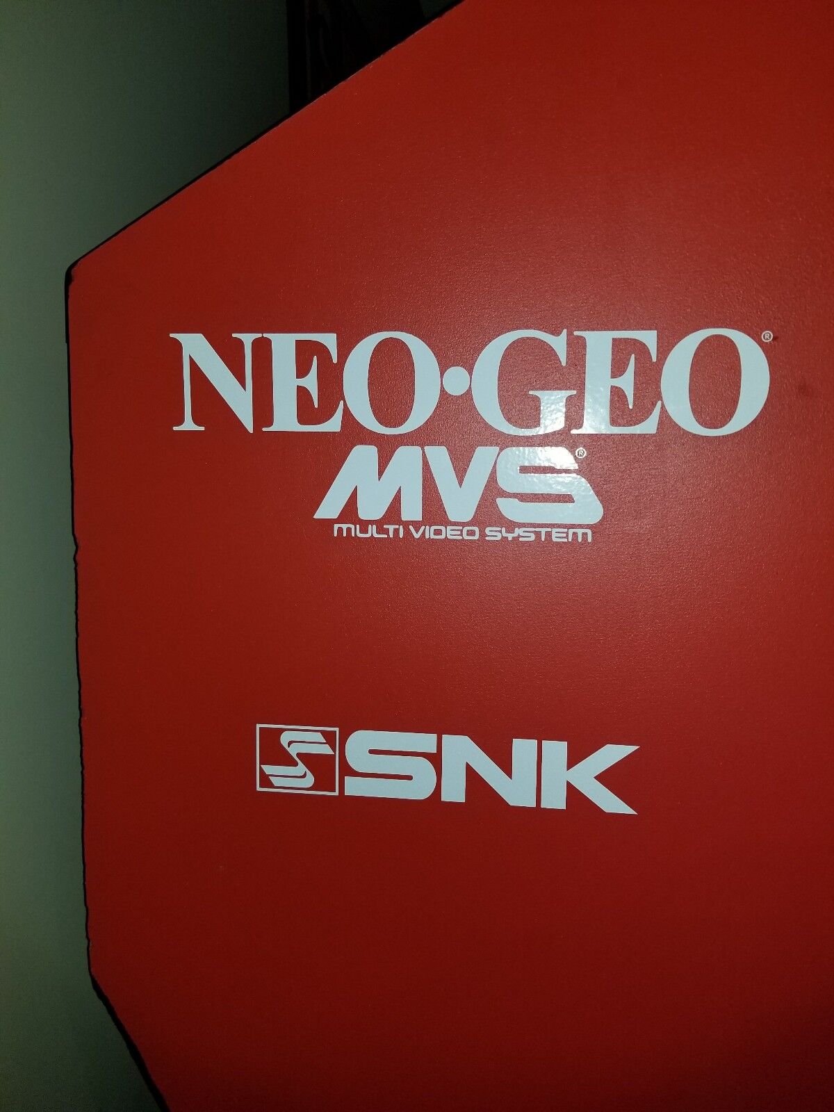 Neo Geo Arcade Game Vinyl Side Art Decal set