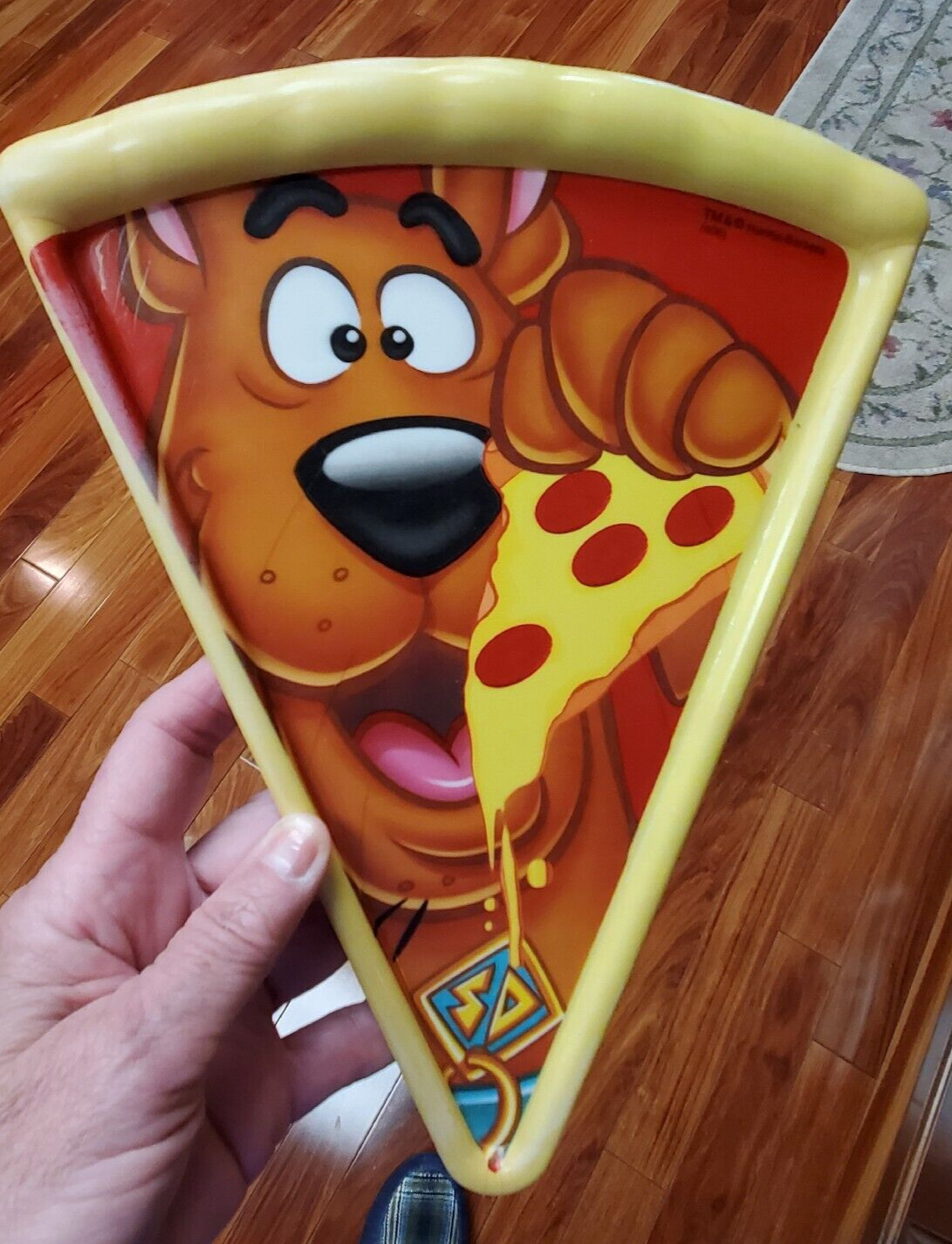NEW Scooby Doo Pizza Plate 11” X 9” one plate Vintage 2006 NEW 