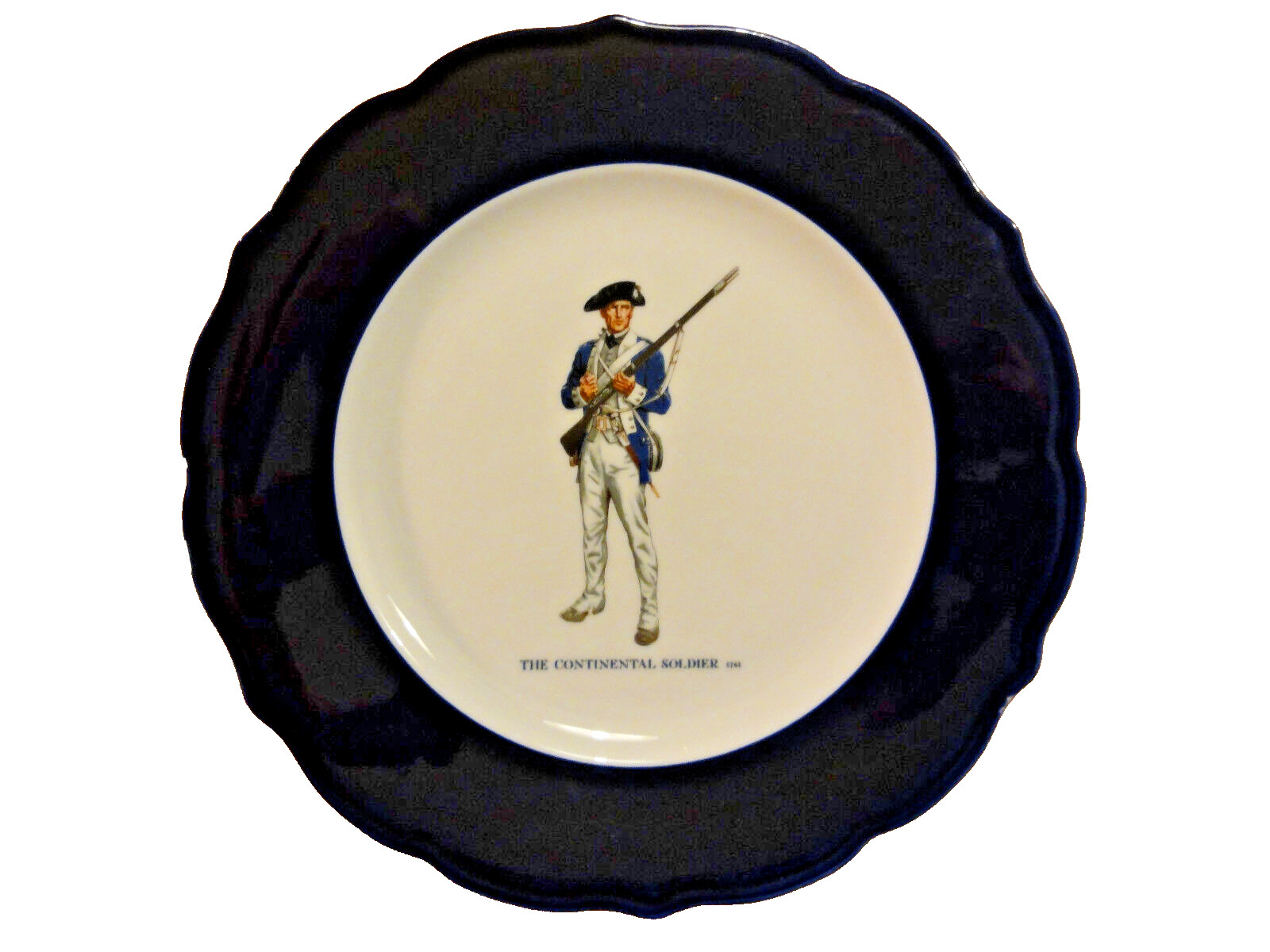 Syracuse China Continental Soldier 10.5  inch Mid-Century 1960s Plate