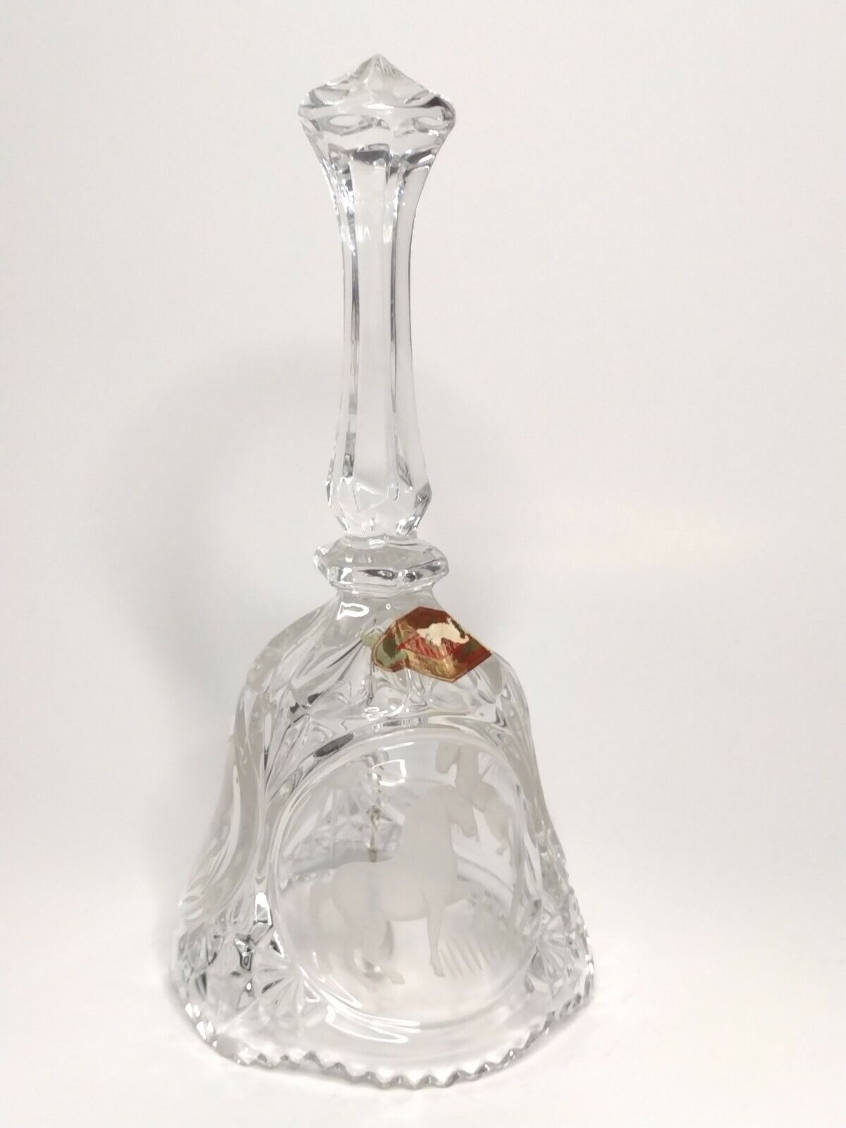 Artmark Germany Unicorn 24% Lead Crystal Glass Bell