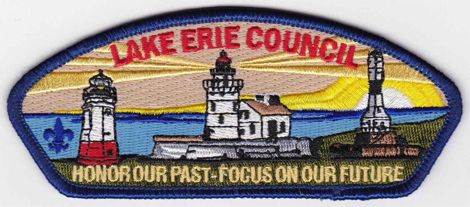 CSP - LAKE ERIE COUNCIL - S-1 - FIRST ISSUE CSP - BSA SINCE 1910 BACK