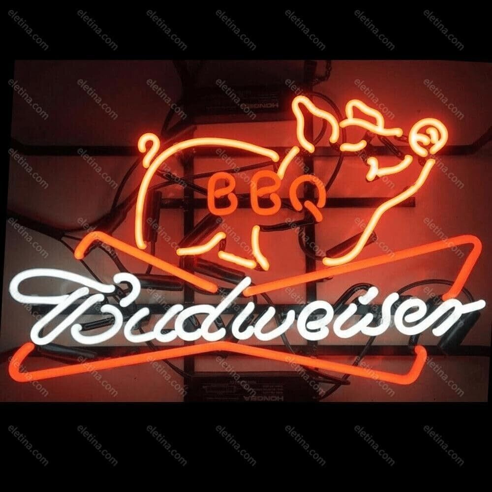 Budweiser BBQ Neon Light Sign  Eco friendly
