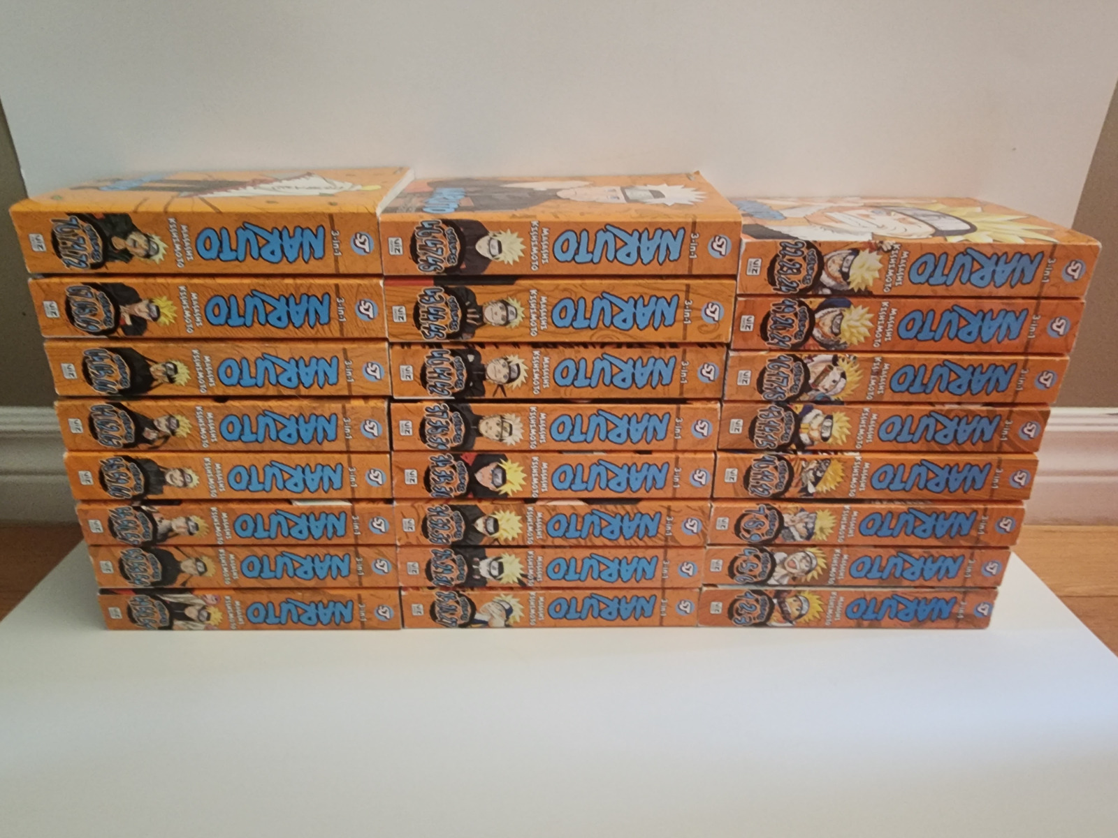 COMPLETE Naruto 3-in-1 Manga Collection - Great Condition