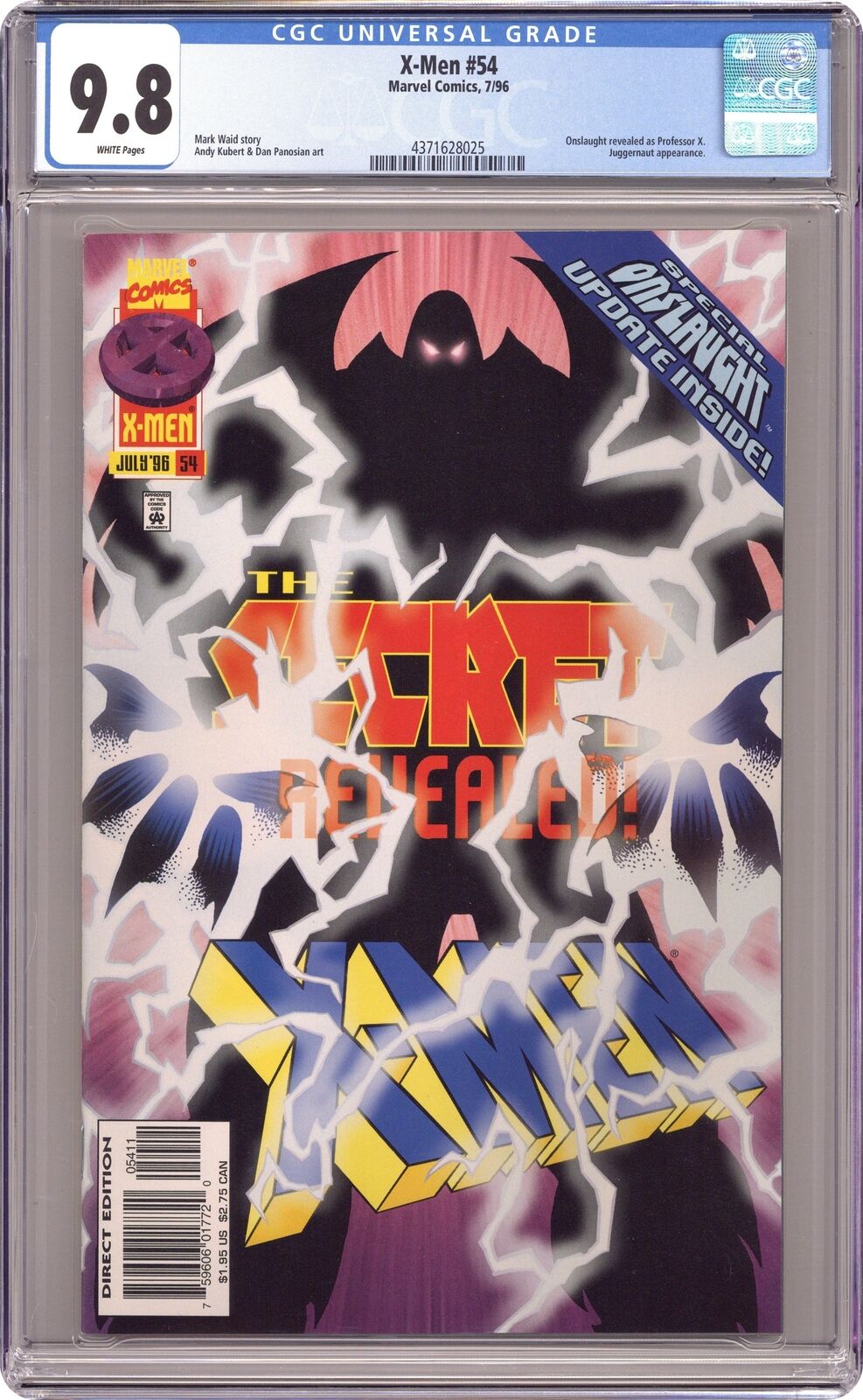 X-Men #54 CGC 9.8 1996 4371628025
