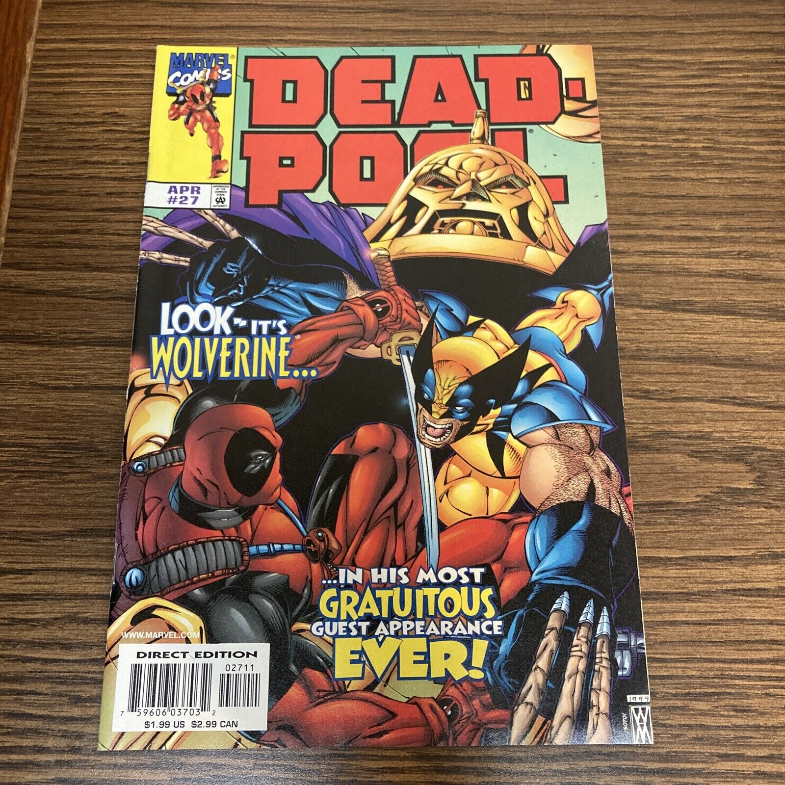 DEADPOOL #27 1999 Marvel Comics