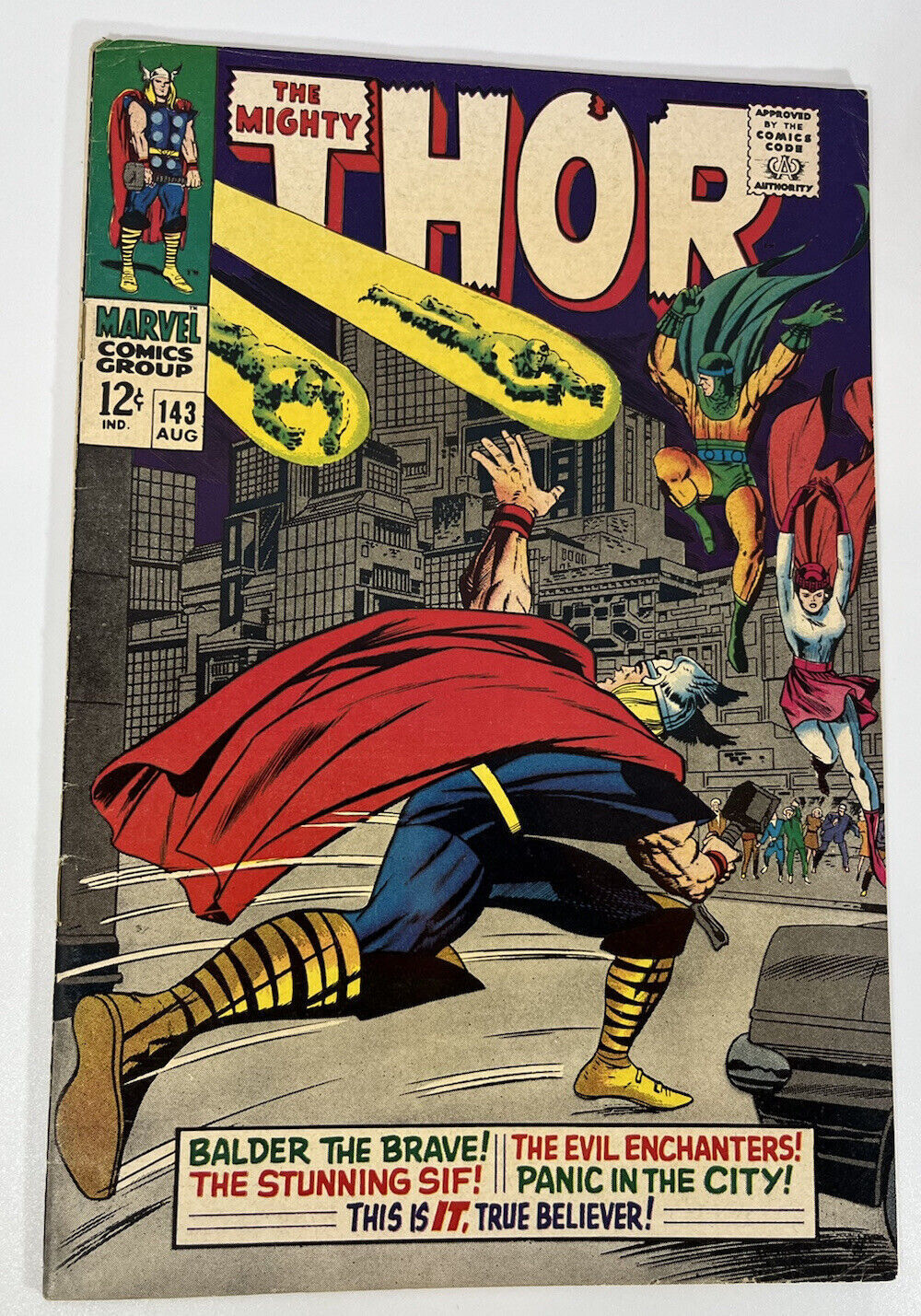 Thor #143 (1967) in 6.0 Fine