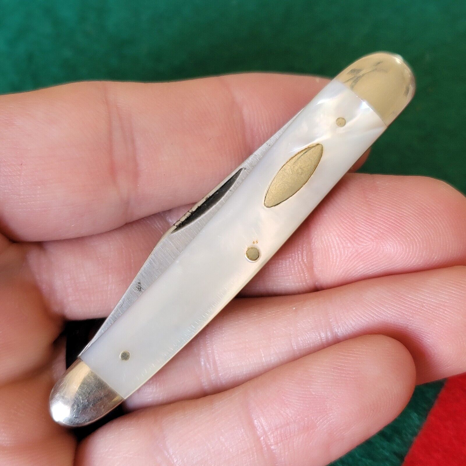 Old Vintage Antique J A Henckels Germany Pearl Serpentine Pen Pocket Knife