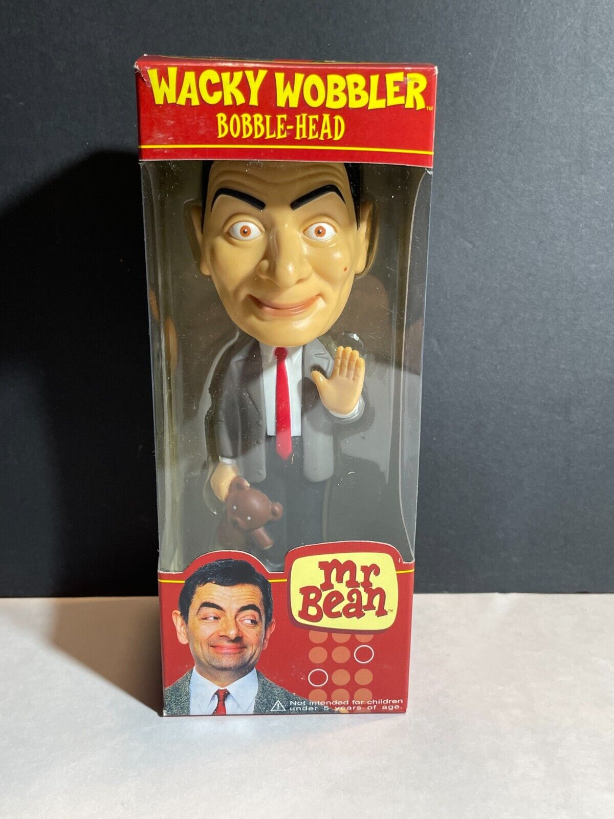 FUNKO Mr. Bean Rowan Atkinson Wacky Wobbler Bobble-Head Figurine 7\