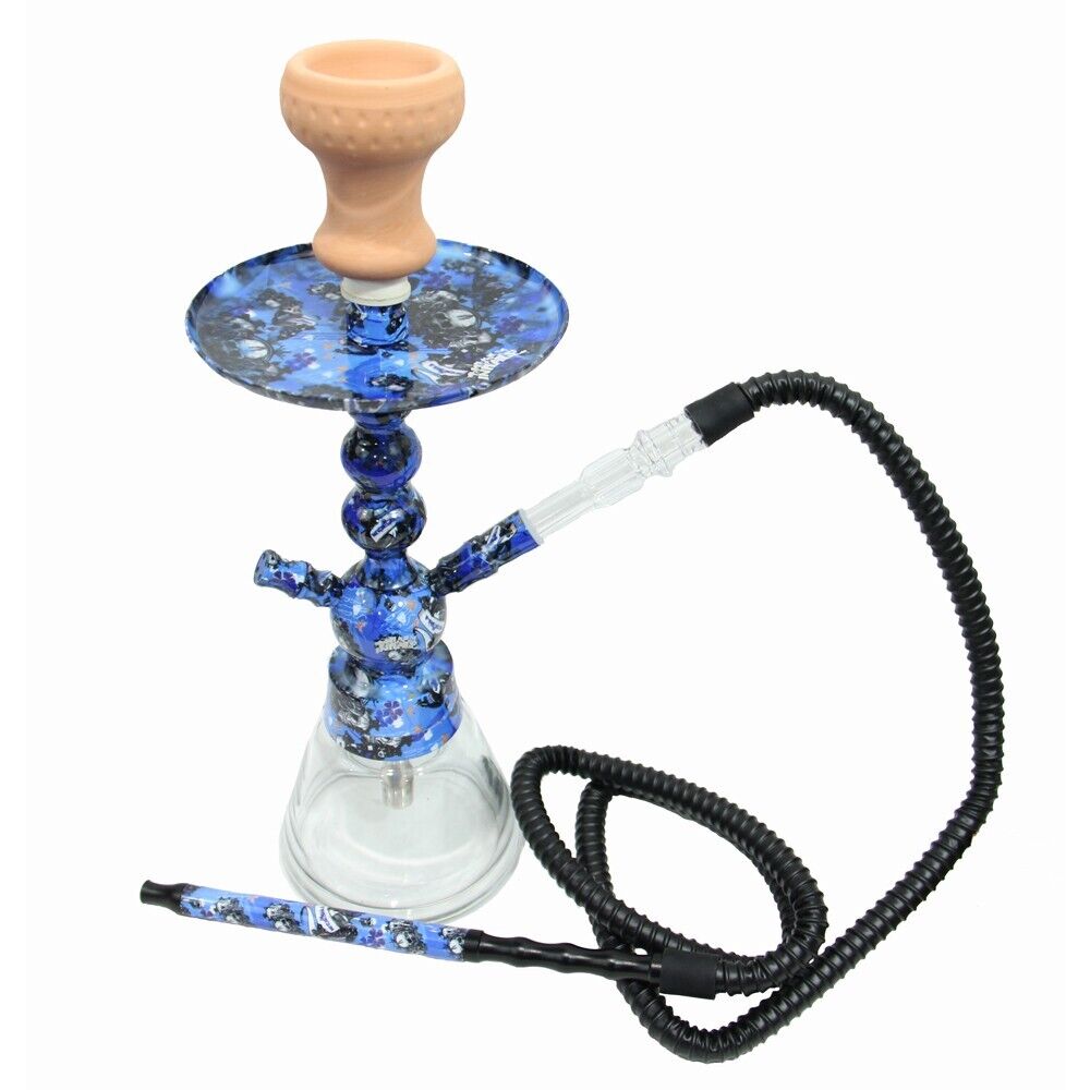 INHALE® Bright And Colorful 18″ Heavy Duty High-Quality Aluminum Shaft hookah